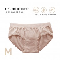 UMORFIL優膚美膠原蛋白胜肽胺基酸美肌中腰內褲-薔薇粉-M-台灣製造