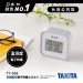 日本TANITA溫濕度電子時鐘TT558-灰-台灣公司貨